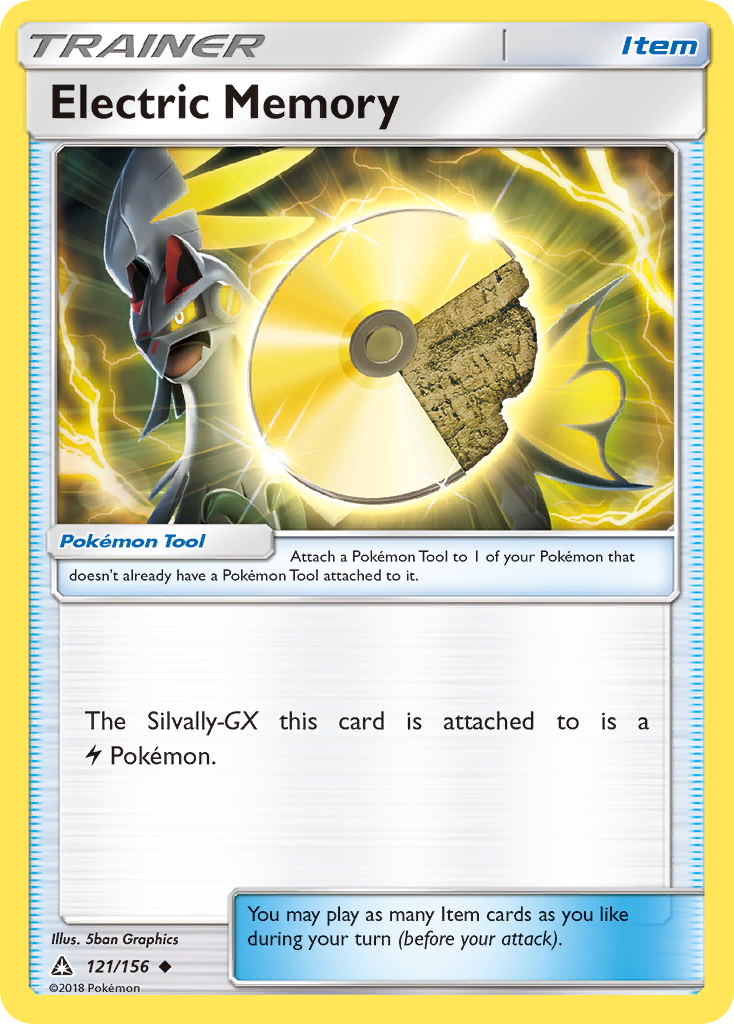 Electric Memory (121/156) [Sun & Moon: Ultra Prism] Reverse Holofoil