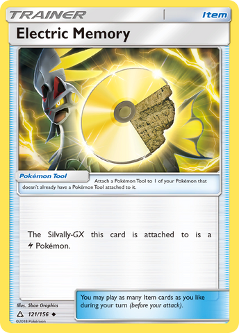 Electric Memory (121/156) [Sun & Moon: Ultra Prism] Reverse Holofoil