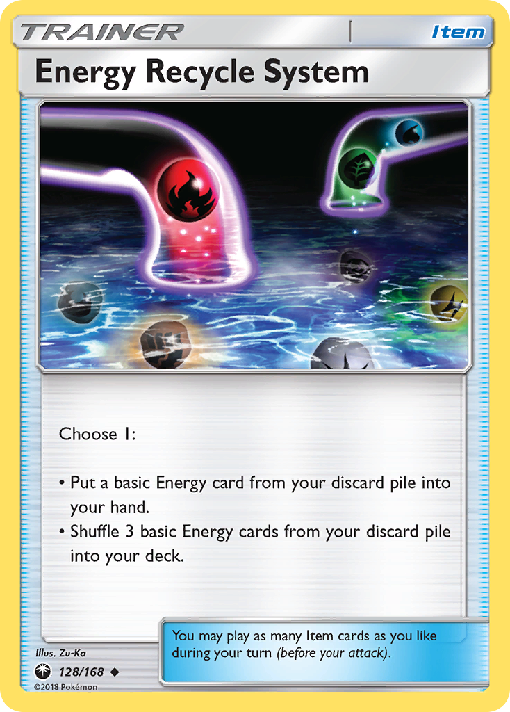 Energy Recycle System (128/168) [Sun & Moon: Celestial Storm] Reverse Holofoil