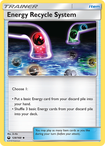 Energy Recycle System (128/168) [Sun & Moon: Celestial Storm] Reverse Holofoil