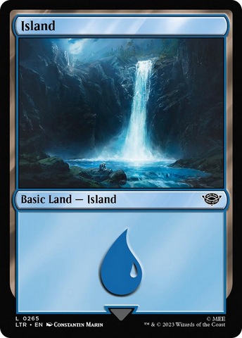 Island (265) [The Lord of the Rings: Tales of Middle-Earth] Foil