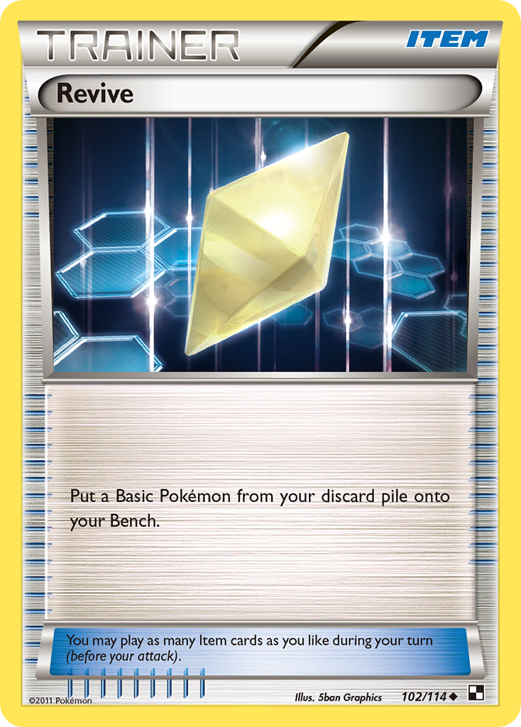 Revive (102/114) [Black & White: Base Set] Reverse Holofoil