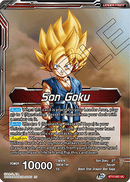 Son Goku // Son Goku, Pan, and Trunks, Space Adventurers (BT17-001) [Ultimate Squad] Parallel Foil