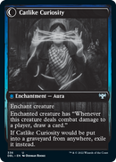 Mischievous Catgeist // Catlike Curiosity [Innistrad: Double Feature] Foil