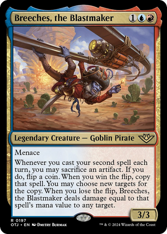 Breeches, the Blastmaker [Outlaws of Thunder Junction] Foil