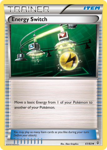 Energy Switch (61/83) [XY: Generations] Reverse Holofoil