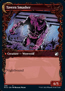 Tavern Ruffian // Tavern Smasher (Showcase Equinox) [Innistrad: Midnight Hunt] Foil