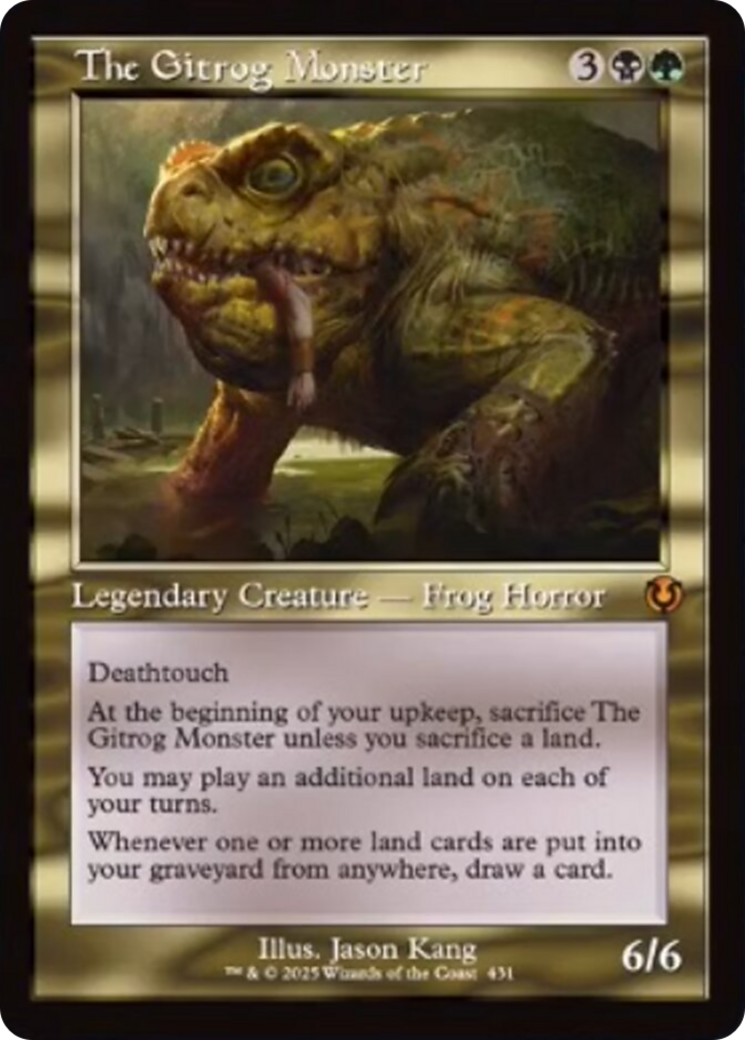 The Gitrog Monster (Retro Frame) [Innistrad Remastered] Foil