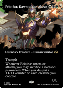 Felothar, Dawn of the Abzan (Borderless) [Tarkir: Dragonstorm] Foil