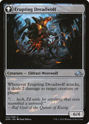 Smoldering Werewolf // Erupting Dreadwolf [Eldritch Moon] Foil