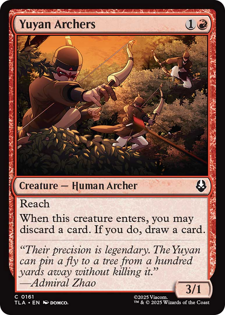 Yuyan Archers [Avatar: The Last Airbender] Foil