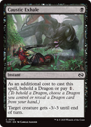 Caustic Exhale [Tarkir: Dragonstorm] Foil