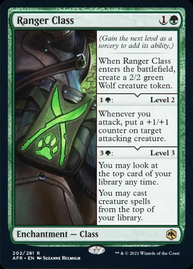 Ranger Class [Dungeons & Dragons: Adventures in the Forgotten Realms] Foil