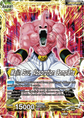 Majin Buu // Majin Buu, Absorption Complete (BT20-085) [Power Absorbed] Parallel Foil