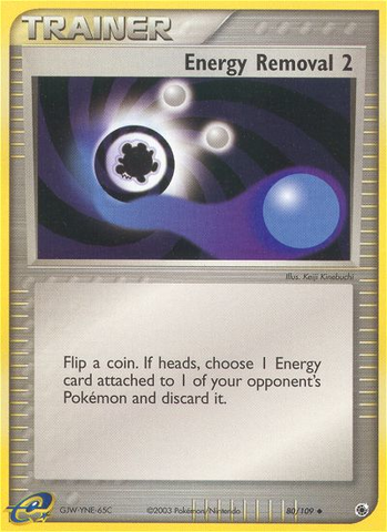 Energy Removal 2 (80/109) [EX: Ruby & Sapphire] Reverse Holofoil