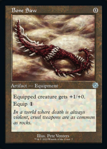 Bone Saw (Retro) [The Brothers' War Retro Artifacts] Foil