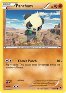 Pancham (60/111) [XY: Furious Fists] Reverse Holofoil