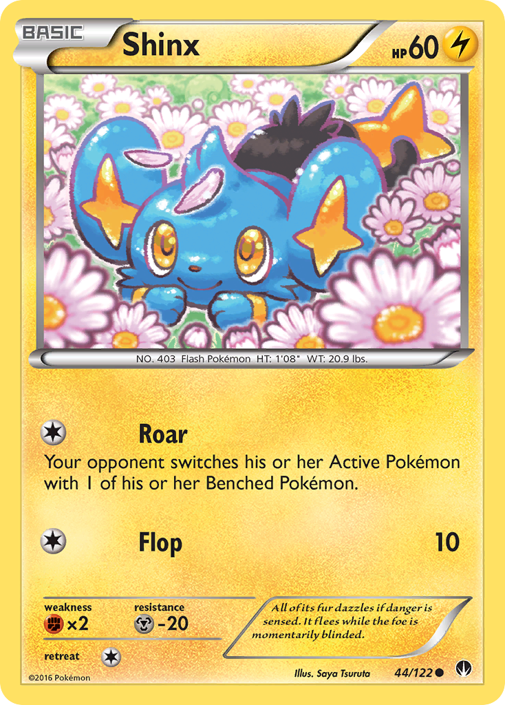 Shinx (44/122) [XY: BREAKpoint] Reverse Holofoil
