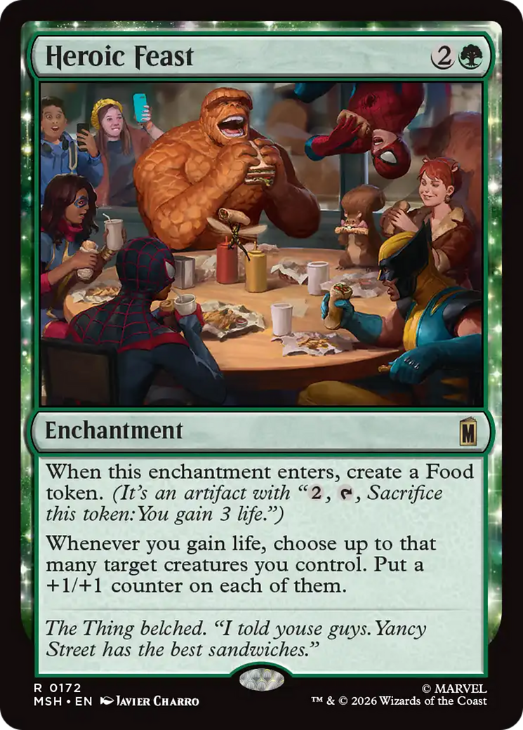 Heroic Feast [Marvel Super Heroes] Foil