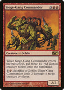 Siege-Gang Commander [Magic 2010] Foil
