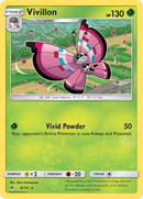 Vivillon (8/131) [Sun & Moon: Forbidden Light] Reverse Holofoil