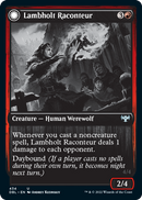 Lambholt Raconteur // Lambholt Ravager [Innistrad: Double Feature] Foil
