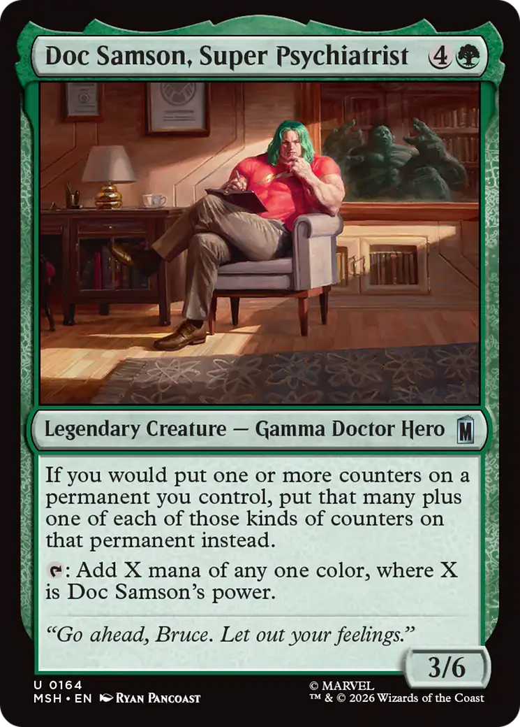 Doc Samson, Super Psychiatrist [Marvel Super Heroes] Foil