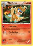 Monferno (16/135) [Black & White: Plasma Storm] Reverse Holofoil