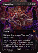 Damnation (Borderless) [Duskmourn: House of Horror Special Guests] Foil
