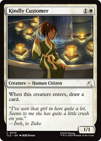 Kindly Customer [Avatar: The Last Airbender: Eternal-Legal] Foil
