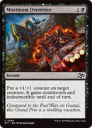 Maximum Overdrive [Aetherdrift] Foil