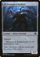Vildin-Pack Outcast // Dronepack Kindred [Eldritch Moon] Foil