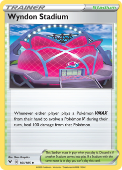 Wyndon Stadium (161/185) [Sword & Shield: Vivid Voltage] Reverse Holofoil
