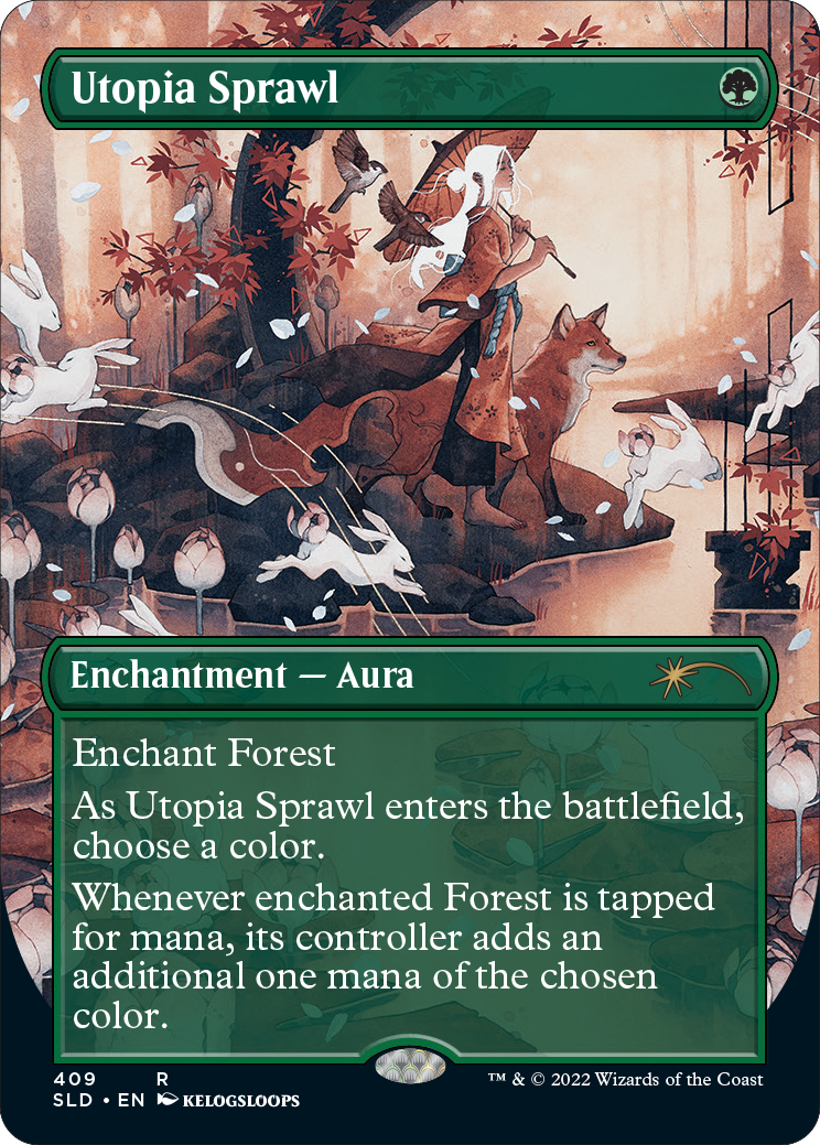 Utopia Sprawl (Borderless) [Secret Lair Drop Series] Foil