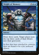 Weight of Memory [Dominaria] Foil