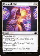 Renewed Faith [Dominaria Remastered] Foil