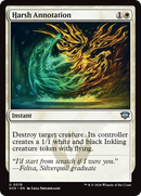 Harsh Annotation [Secrets of Strixhaven] Foil