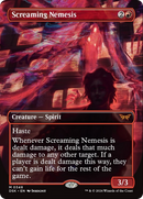 Screaming Nemesis (Borderless) [Duskmourn: House of Horror] Foil