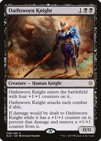 Oathsworn Knight [Throne of Eldraine] Foil