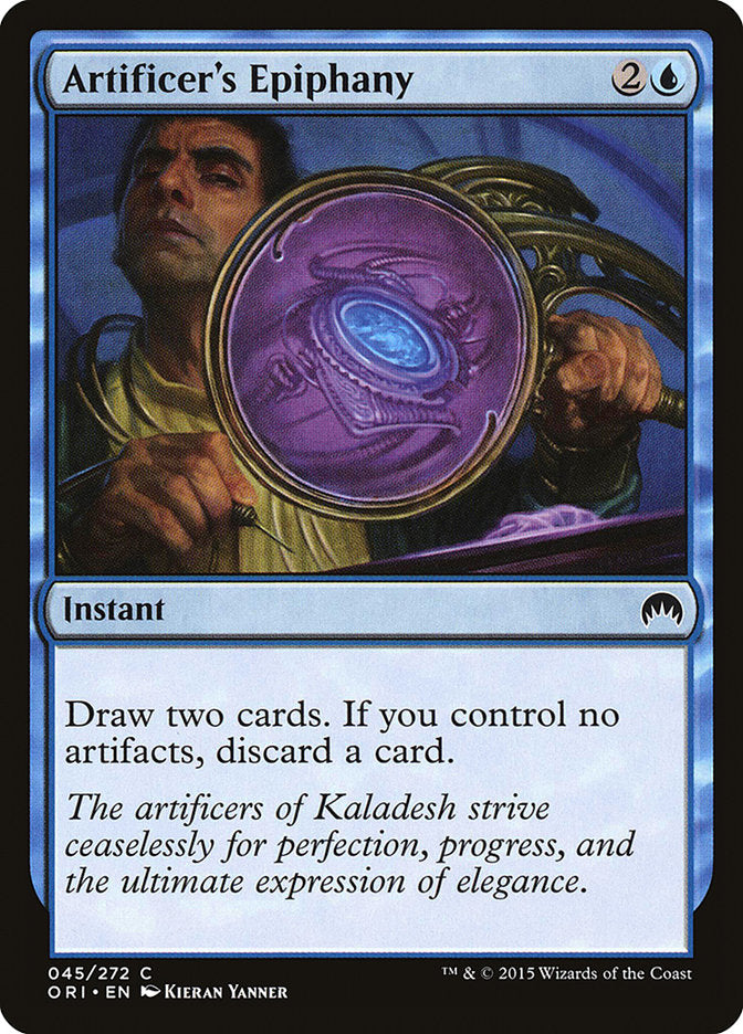 Artificer's Epiphany [Magic Origins] Foil
