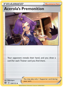 Acerola's Premonition (129/172) [Sword & Shield: Brilliant Stars] Reverse Holofoil