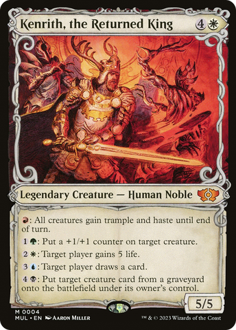 Kenrith, the Returned King [Multiverse Legends] Foil