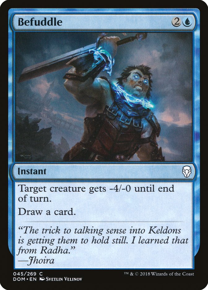 Befuddle [Dominaria] Foil