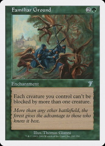 Familiar Ground [Seventh Edition] Foil