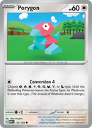 Porygon (137/165) [Scarlet & Violet 151] Reverse Holofoil