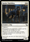 Karlov Watchdog [Murders at Karlov Manor] Foil