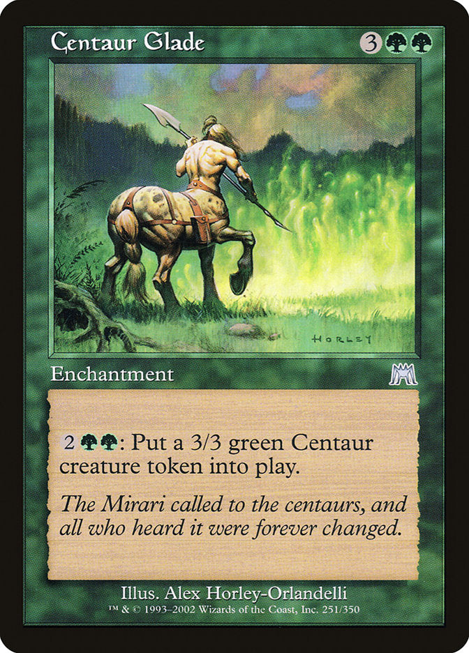 Centaur Glade [Onslaught] Foil