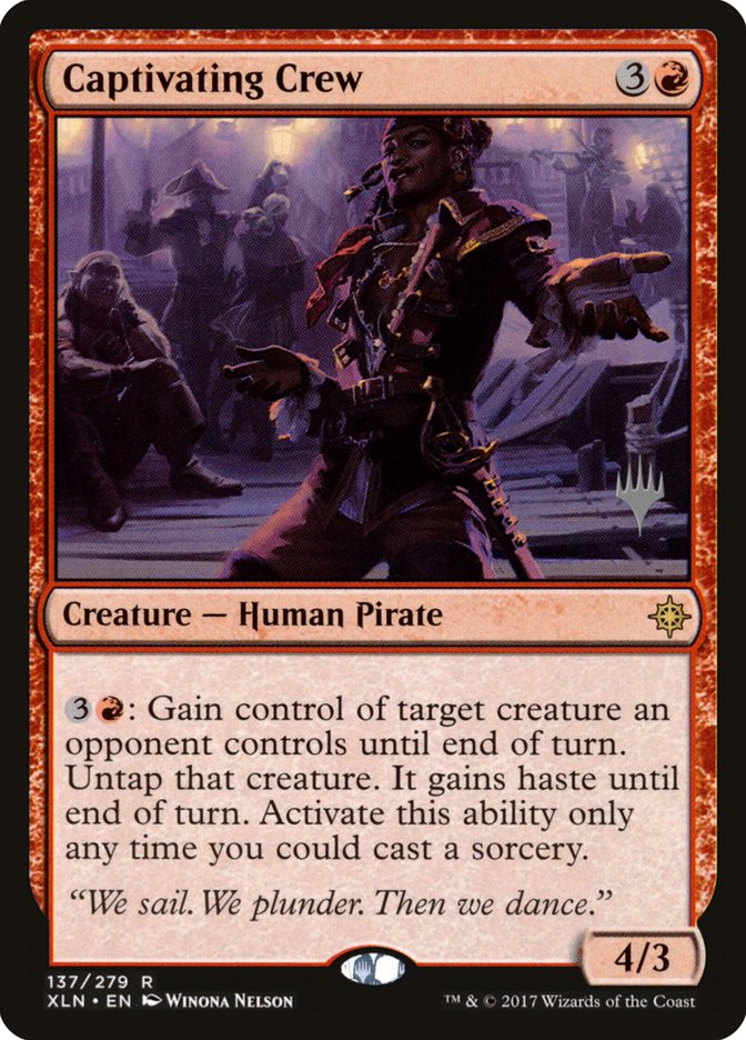 Captivating Crew (Promo Pack) [Ixalan Promos] Foil