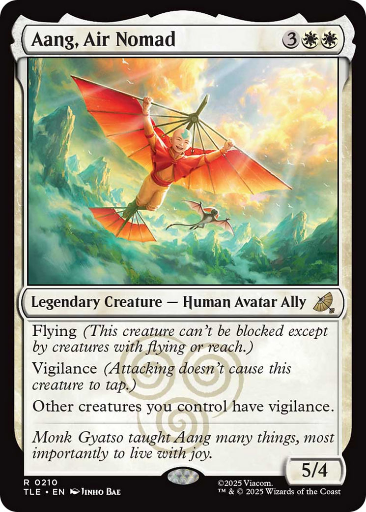 Aang, Air Nomad [Avatar: The Last Airbender: Eternal-Legal] Foil