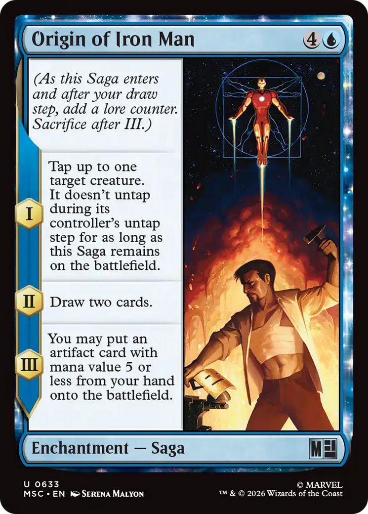 Origin of Iron Man [Marvel Super Heroes Commander] Foil